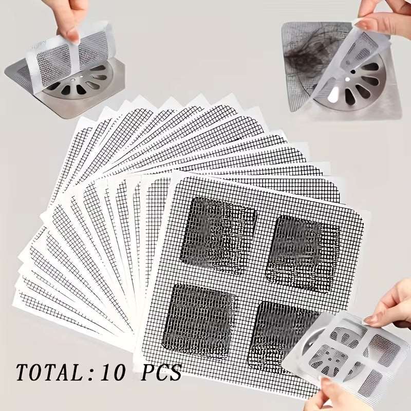 Sink Drain Strainer – Disposable Mesh Drain Filter Pack of 10