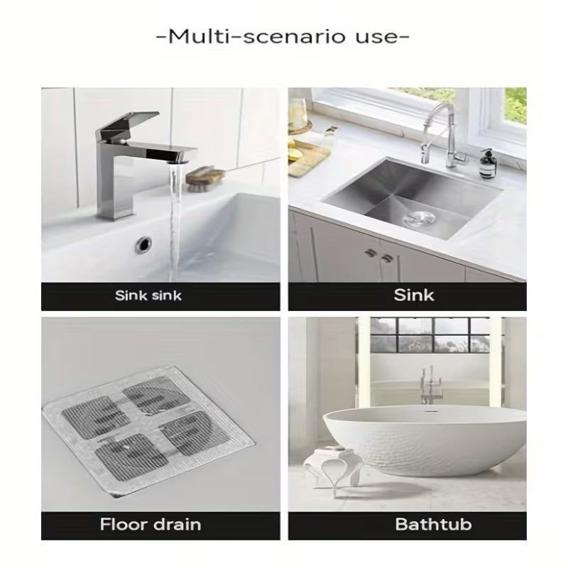 Sink Drain Strainer – Disposable Mesh Drain Filter Pack of 10