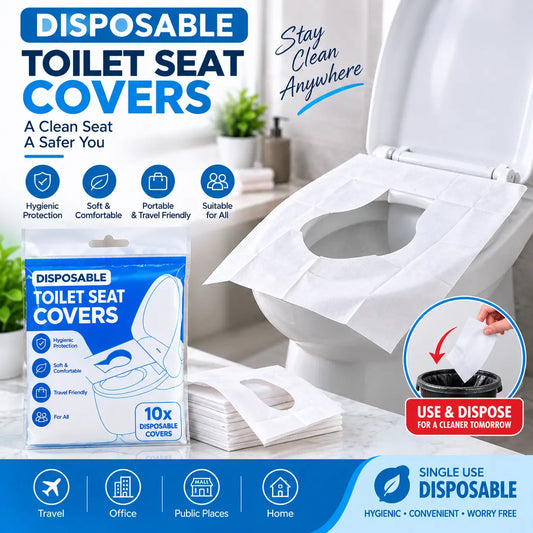 Toilet Seat Covers – Portable Disposable Toilet Seat Covers